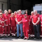 Tragedia di Suviana: il Presidente della Croce Rossa Italiana Rosario Valastro a Castel di Casio per ringraziare i volontari
