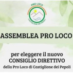 Castiglione dei Pepoli. La Proloco si presenta nella nuova veste e invita la cittadinanza ad una nuova Assemblea