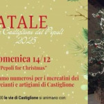 Castiglione dei pepoli. Domenica 14 dicembre il centro storico si animerà con mercatini, caldarroste e altro dalle ore 10.00