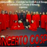Comune di Monzuno, organizza, per sabato 20 dicembre 2025, “Concerto Gospel di Natale” a Rioveggio, sala Corbo