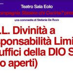 San Benedetto Vds. sabato 27 e domenica 28 dicembre una nuova commedia presso la Sala Eolo “D.R.L. Divinità a responsabilità limitata”
