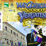 Carnevale storico vergatese 2026 a Vergato. Domenica 8 e domenica 15 febbraio 2026.