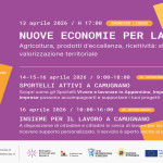 Decima tappa del tour dei territori. Gli Sportelli a Camugnano dal 13 al 16 aprile.